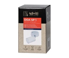 Orno DOA SP 1, sieninis-lubinis šviestuvas, GU10, maks. 7 W, IP20, baltas