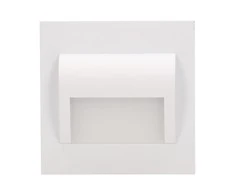 Orno DRACO LED 1.2W, įleidžiamas laiptų šviestuvas, 12V DC, 100lm, 6000K, baltas