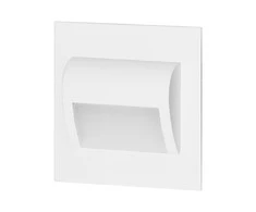 Orno DRACO LED NEW 1.5W, įleidžiamas laiptų šviestuvas, 12VDC, 30lm, 6000K, baltas, novatoriškas tvirtinimo būdas