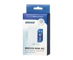 Orno Dzwonek BREVIS MINI AC dviejų tonų elektromechaninis skambutis, 230 V, sniego baltumo