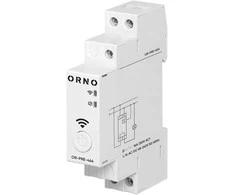Orno Elektroninis Elektroninis astronomijos ir laiko programuotojas, 1 relinis išėjimas, maks. 16A/230V, 1 modulio plotis, DIN TH-35mm, „Tuya Smart Wi-Fi“
