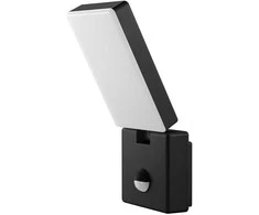 Orno ENID LED 10W, sodo šviestuvas su PIR judesio jutikliu, 800lm, IP65, 4000K, juodas