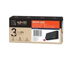 Sieninis šviestuvas Orno ENYE LED 3W, fasadinis šviestuvas, 170lm, IP65, 4000K,
