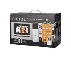 Belaidžio vaizdo domofono rinkinys Orno Extel Wave (EXTEL720313), 7" jutiklinis ekranas, Wi-Fi, programėlė, vartų valdymas