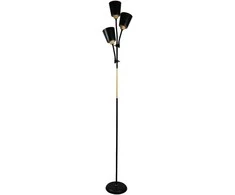 GRACE 3P, trigubas toršeras, 3xE27, maks. 3x18W, 192 cm, juodas