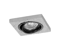 Orno HALISI SM dekoratyvinis rėmelis prožektoriui, MR16/GU10, max 50W, kvadratinis, judrus, juodas
