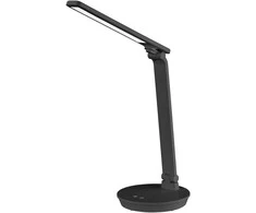 HERON LED, stalinė lempa, 5 W, 250 lm, 2700–6500 K, keičianti spalvą, reguliuojamo ryškumo, juoda