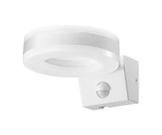 Sieninis šviestuvas Orno HOWLIT LED 20W, sodo šviestuvas su judesio jutikliu, 1800lm, IP65, 4000K, baltas