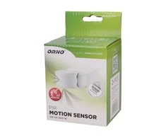 Orno Czujnik 360/180 laipsnių judesio jutiklis, 2 jutikliai, IP65, 1200 W, baltas