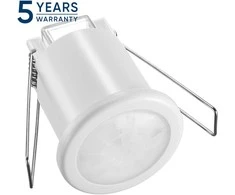 Czujnik 360° judesio jutiklis, IP20, 800 W, pakabinamoms luboms, mini