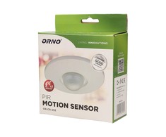 Orno Judesio jutiklis 360 st. IP20, 2000W, 3 sensory, regulacja zasięgu -3m-16m