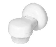 Orno Czujnik 360 laipsnių judesio jutiklis, IP65, 1200 W, maks. veikimo nuotolis 24 m, baltas