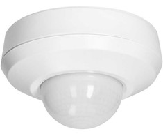 Orno 360 laipsnių judesio ir buvimo jutiklis, IP44, 2000W, papildomas tvirtinimo pagrindas, 3 jutikliai, balta