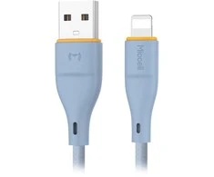 Kabelis USB-A - „Lightning“ Miccell VQ-D06 laidas, 2.4A, 1m, mėlynas