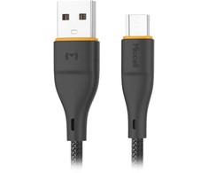 Orno Kabelis USB-A - microUSB Miccell VQ-D06, 2,4A, 1m, juoda