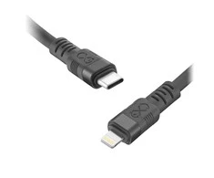 Orno Kabelis USB-C - „Lightning eXc WHIPPY Pro“ laidas, 0,9 m, 29 W, greitas įkrovimas, spalvų mišinys