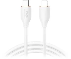 USB-C - Lightning kabelis Miccell VQ-D09, 30W, 1.5m, baltas