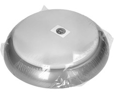 Lubinis šviestuvas Orno KOKO šviestuvas 2xE27, 2x40W, sidabro-polipropileno, matinis gaubtas-polikarbonato, IP44, IK10