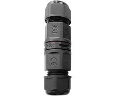 Orno Konektor Tiesus kabelinis jungiklis su greito prijungimo jungtimi IP68, 2x4mm2, 400V/20A