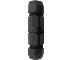 Konektor Tiesus kabelinis jungiklis su greito prijungimo jungtimi IP68, 5x4mm2, 400V/20A