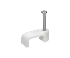 Orno Laikiklis Plokščio kabelio laikiklis YDYp kabeliui 2 x 2,5 mm2, 8x6 mm (100 vnt.)