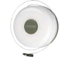 Lampka Kempingo lempa su girlianda, 80/200lm, 2000mAh, 3000K, 8m