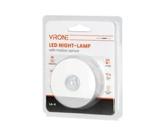 Orno LED naktinė lemputė su judesio jutikliu, su koridoriaus funkcija 0,2W/3W, 200lm