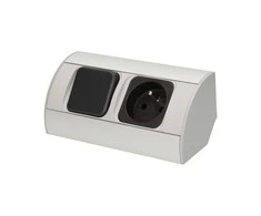 Orno Rinkinys LED baldų šviestuvų komplektas su jungikliu ir 1x2P+Z lizdu