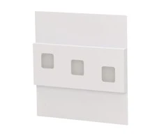 Orno LEPUS LED 1.2W, paviršinis laiptų šviestuvas, 12V DC, 100lm, 3000K, baltas