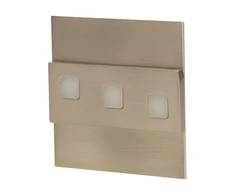 Orno LEPUS LED 1.2W, paviršinis laiptų šviestuvas, 12V DC, 100lm, 6000K, satinas
