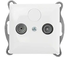 Gniazdo Baltas RTV lizdas Pearl, 1,5 dB
