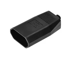 Orno Lizdas Plokščias lizdas be įžeminimo, 2,5 A, 250 V, juodas polikarbonatas, 50 vnt.