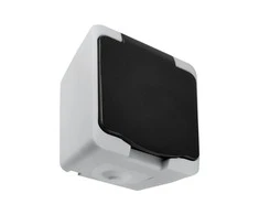 Orno Lizdas Viengubas lizdas 2P+Z AQUATIC MINI IP 54, baltas ir juodas