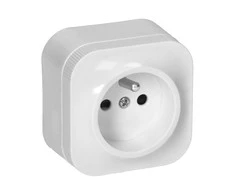 Orno Lizdas „ToDo“ viengubas lizdas 2P+Z IP20, baltas, 10 vnt.