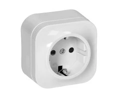 Orno Lizdas „ToDo“ viengubas lizdas 2P+Z Schuko IP20, baltas