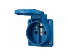 Orno Lizdas Panelinis lizdas 2P+Z, 16A, 230 V kintamoji srovė, IP44