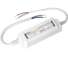Zasilacz Maitinimo šaltinis LED maitinimo šaltinis, hermetiškas, 12V, 24W, IP67, plastikinis korpusas