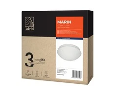 Orno MARIN, lubinis šviestuvas su mikrobangų judesio jutikliu, 60 W, E27, IP44, matinis stiklas