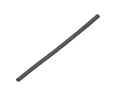 Orno Marškinėliai Susitraukiantis vamzdelis Ø4mm 1m, blisteryje, juodas