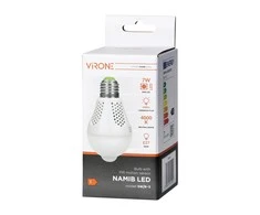 Orno NAMIB LED PIR 7W A60, żarówka su PIR 7W, 600lm, 4000K