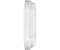 Sieninis šviestuvas Orno NEFRYT LED 10W, sodo šviestuvas su judesio jutikliu 140°, 800lm, IP54, 4000K, baltas