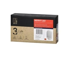 Sieninis šviestuvas Orno NEFRYT LED 15W, sodo šviestuvas su judesio jutikliu, 1100lm, IP54, 4000K, baltas