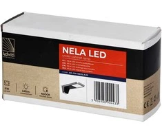 Orno NELA LED lemputė po korpusu, 2W, 145lm, 4000K, juoda