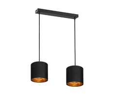 Orno NEVA pakabinamas šviestuvas, galia maks. 2x60W, E27, juoda