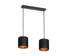 Orno NEVA pakabinamas šviestuvas, galia maks. 2x60W, E27, juoda