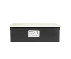 Orno NOEN baldų kasetė, įleidžiama į stalviršį, su integruotu PVC rėmu moduliniams lizdams 3 x 45x45mm arba 6 x 22,5x45mm, 1,5m laidas, balta