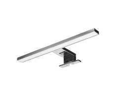 Sieninis šviestuvas Orno NORTES LED 5W, veidrodinė lempa, 320lm, 4000K, ilgis 30 cm, aliuminis, sidabrinė