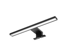 Sieninis šviestuvas Orno NORTES LED 5W, veidrodinė lempa, 320lm, 4000K, ilgis 30 cm, aliuminis, juoda
