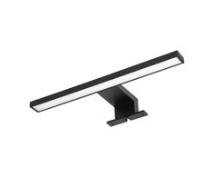 Lubinis šviestuvas Orno NORTES LED 5W, veidrodinė lempa, 320lm, 4000K, ilgis 30 cm, plastikinė, juoda