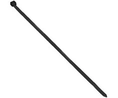 Orno Opaska Kabelių raišteliai, juodi, atsparūs UV spinduliams, plotis 4,8 mm, ilgis 250 mm, 25 vnt.